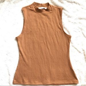 Mock Turtleneck Tank NWOT